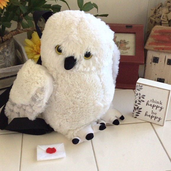 Warner Bros-Harry Potter Other - ‘Warner Bros-Harry Potter Plush Hedwig Backpack